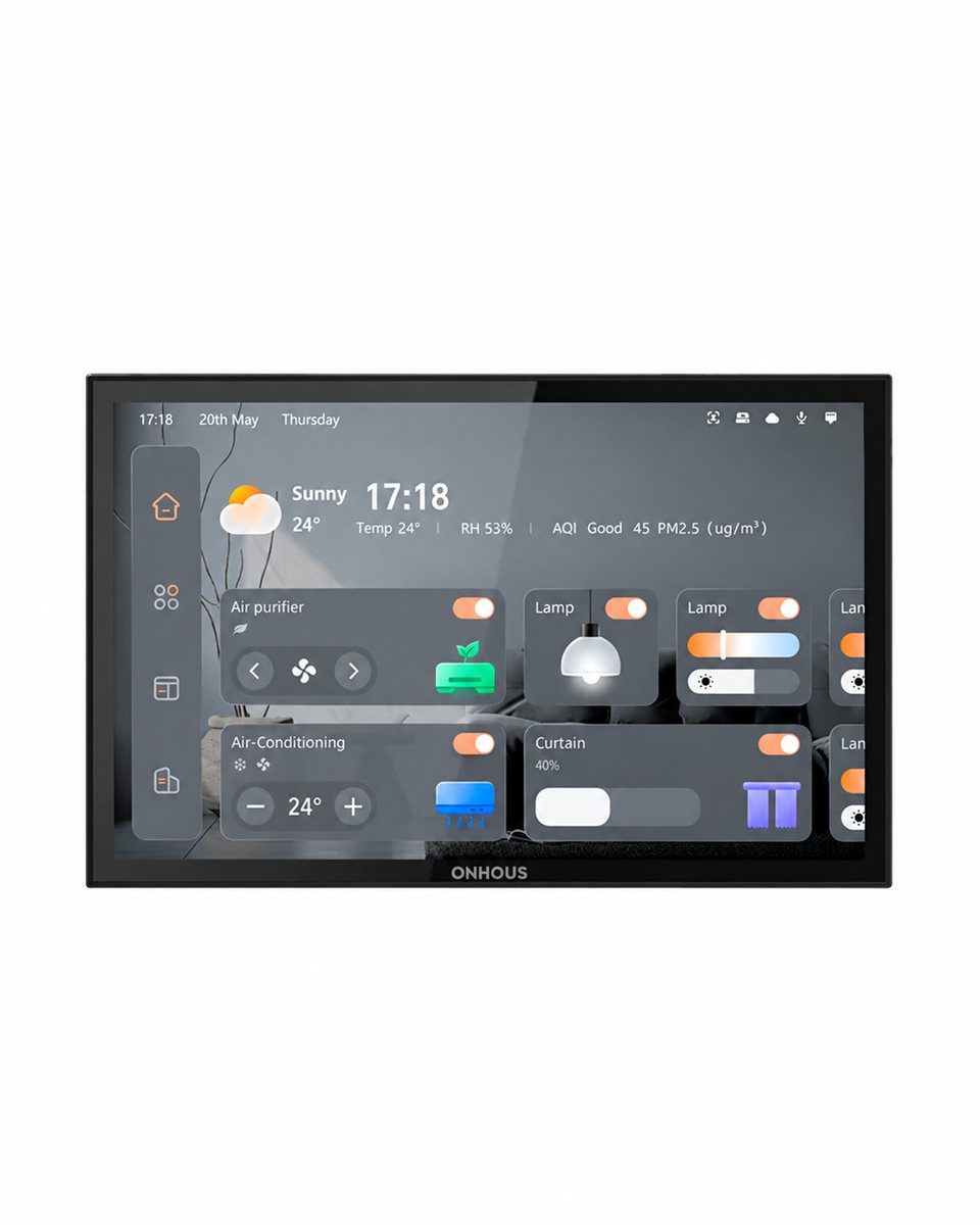 ONHOUS 10.1" Sıva Altı Android İnterkom Ekranı