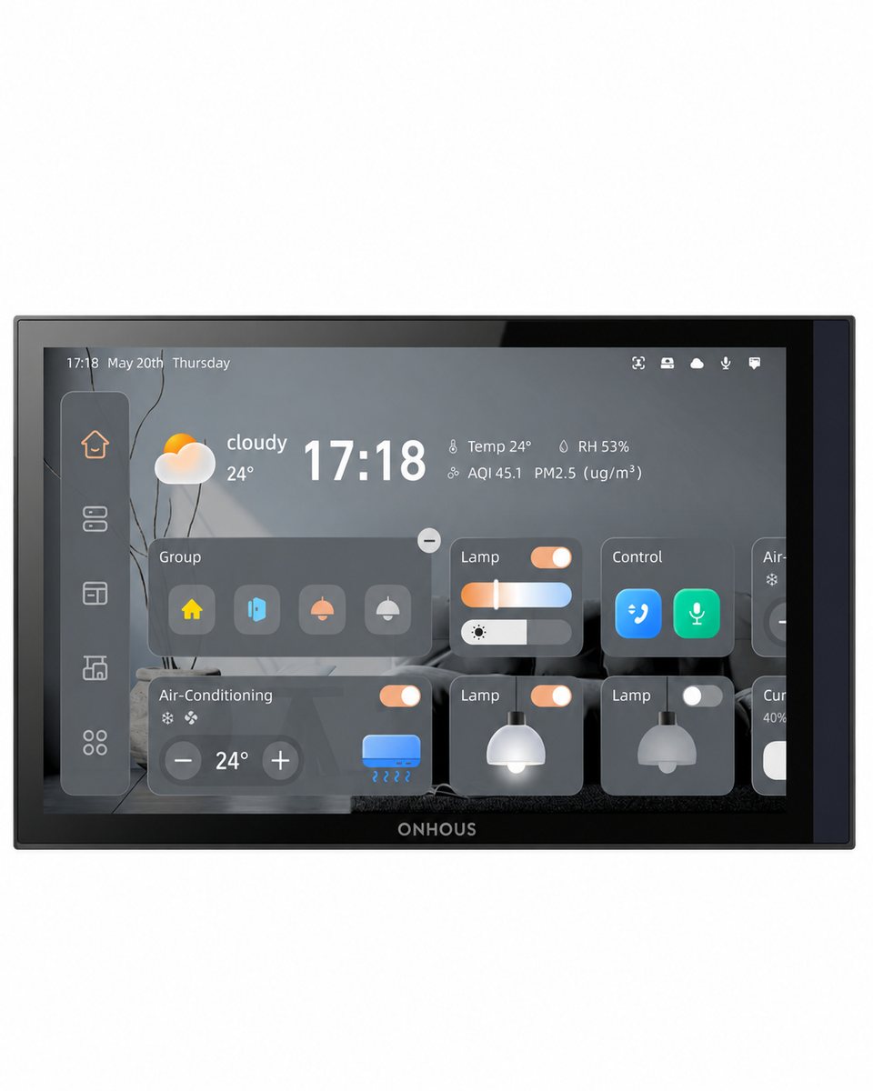 ONHOUS 10.1" Sıva Üstü Android İnterkom Ekranı